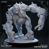 The Fez Beast 3D-printed model